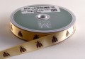 Bees on Maize, 5/8 inch, increments of 5 yards or 27-yard roll. 