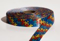 Autism Awareness Ribbon, 2 widths, $1/yard--minimum 10 yards