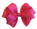 Double Ruffle Ribbon, choice of 3 widths, 2 lengths and over 20 colors