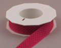 Magenta Swiss Mini Dots, 7/8 inch width 