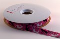 Cats on Pink, 5/8 inch, increments of 5 yards or 27-yard roll. 